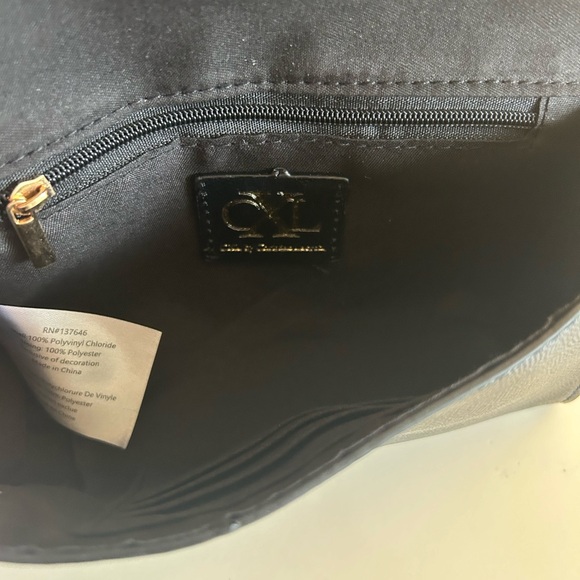 NWT CXL by Christian Lacroix BALI CAVIAR SMALL
CLUTCH WRISTLET Black 8” x 4” - Picture 5 of 9